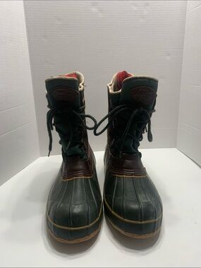 Men's Brown Work Boots with Thermolite Insulation